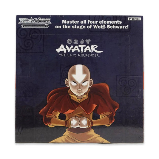 Avatar The Last Airbender 1st Edition Booster Box Weiss Schwarz
