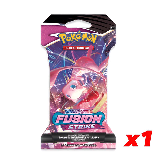 Pokémon TCG: Fusion Strike (x1) Sleeved Booster Pack