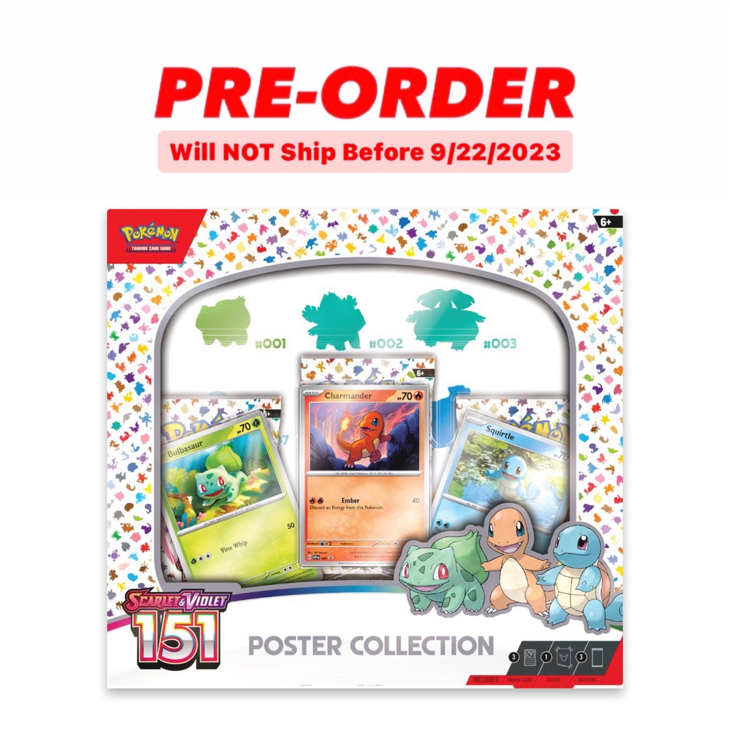 PRE-ORDER: Pokémon Scarlet & Violet 151 Poster Collection