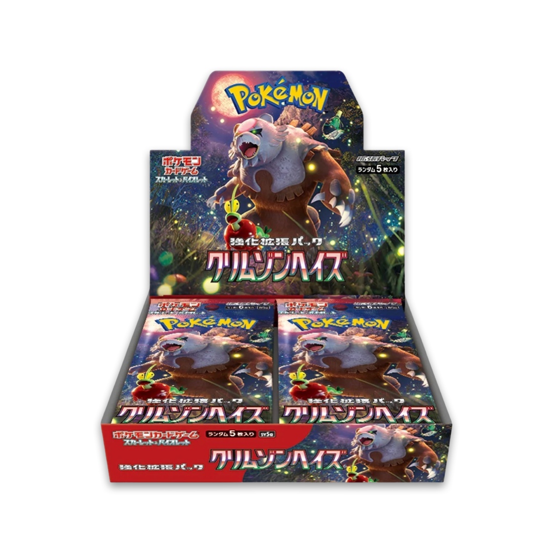 Pokémon TCG: Crimson Haze Japanese Booster Box – PSAPIKACHU