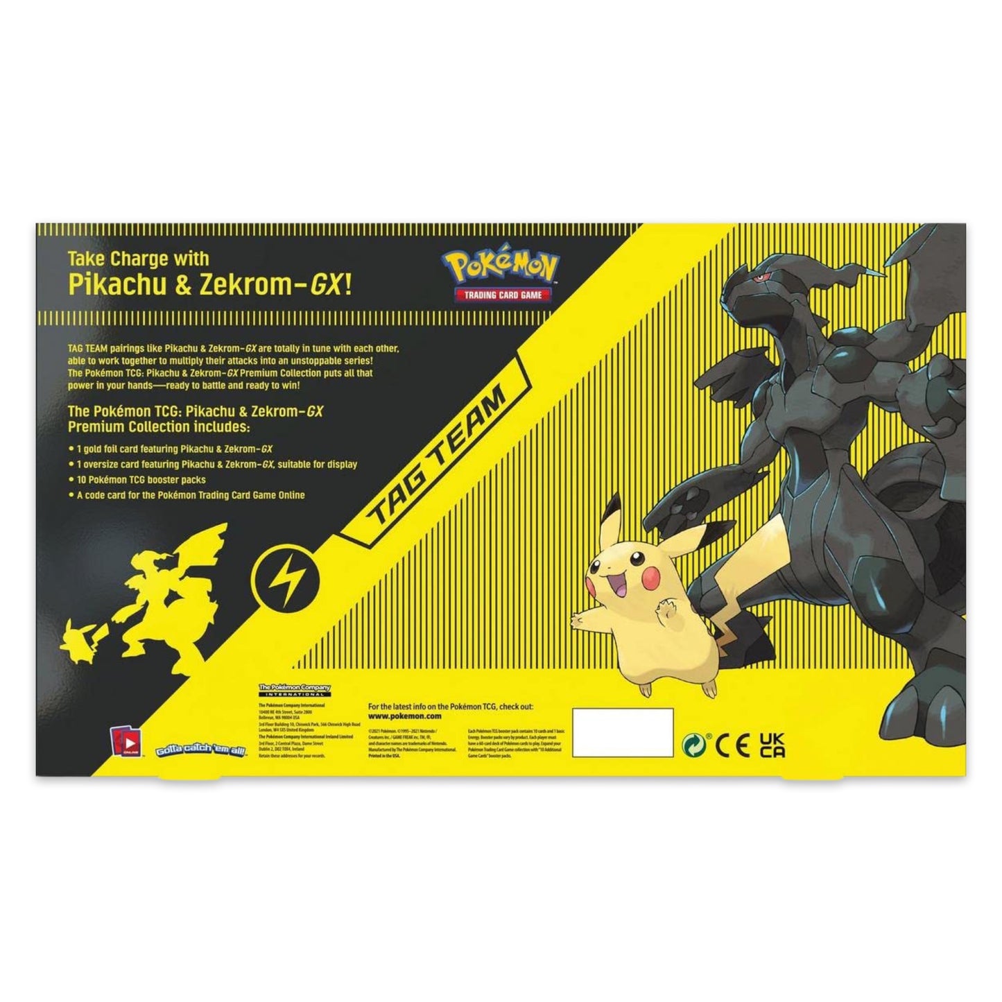 Pokémon TCG: Pikachu & Zechrom GX Premium Collection (Damaged Box)