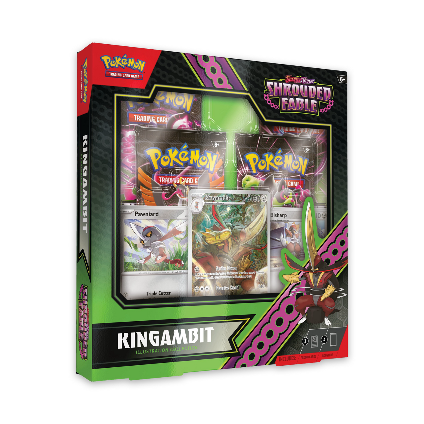 Pokémon TCG: Shrouded Fable Kingambit Illustration Collection