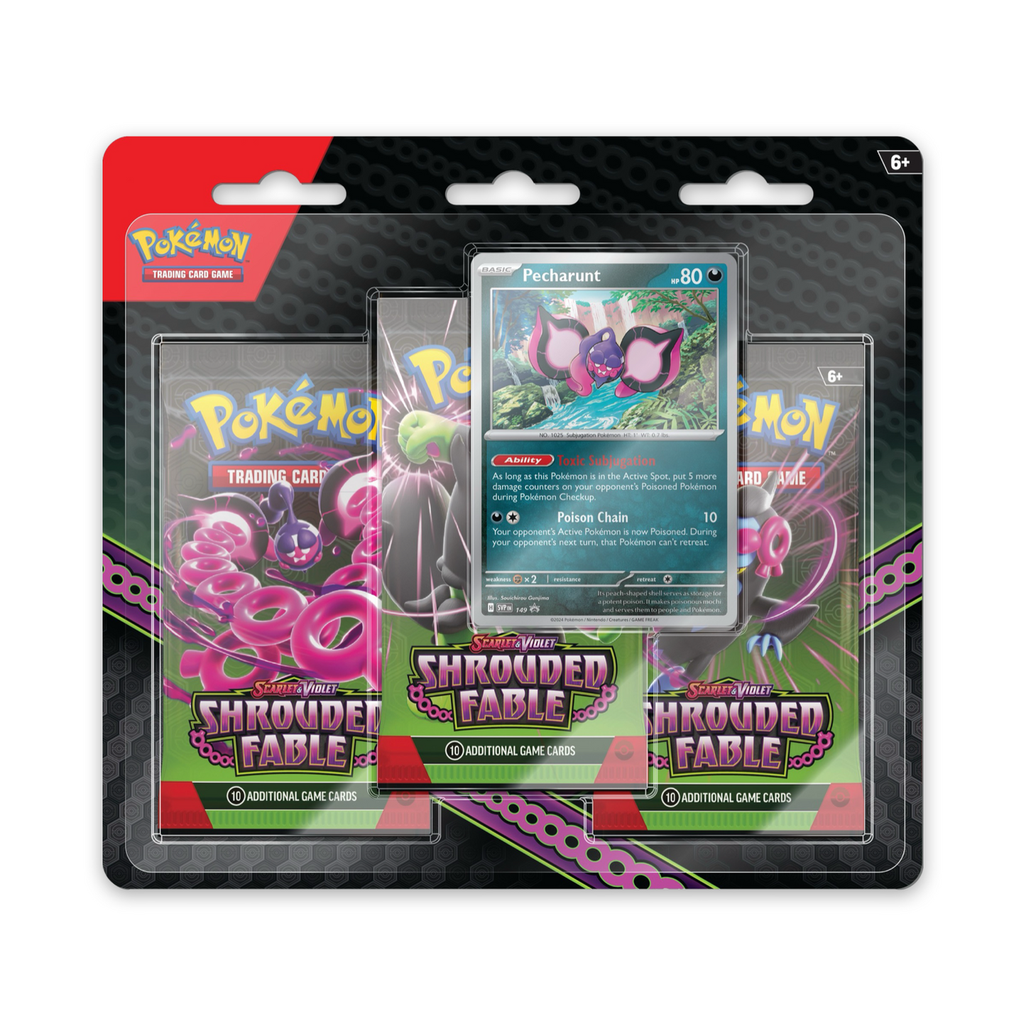 Pokémon TCG: Shrouded Fable 3-Booster Blister