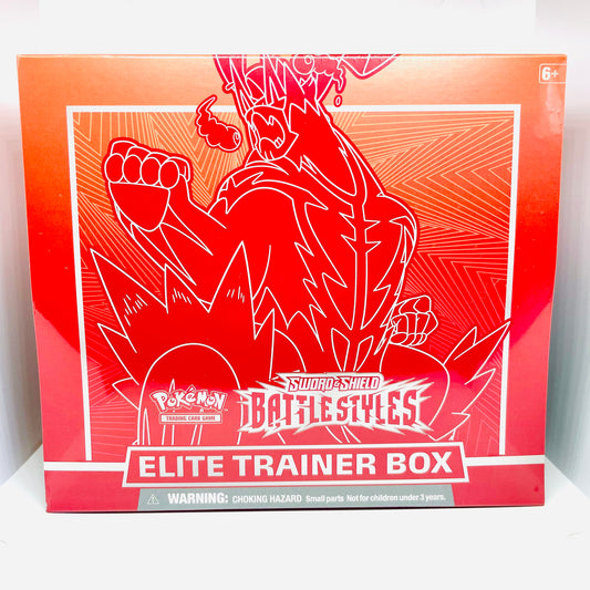 Pokemon Sword & Shield Battle Styles - Elite Trainer Box (RED)